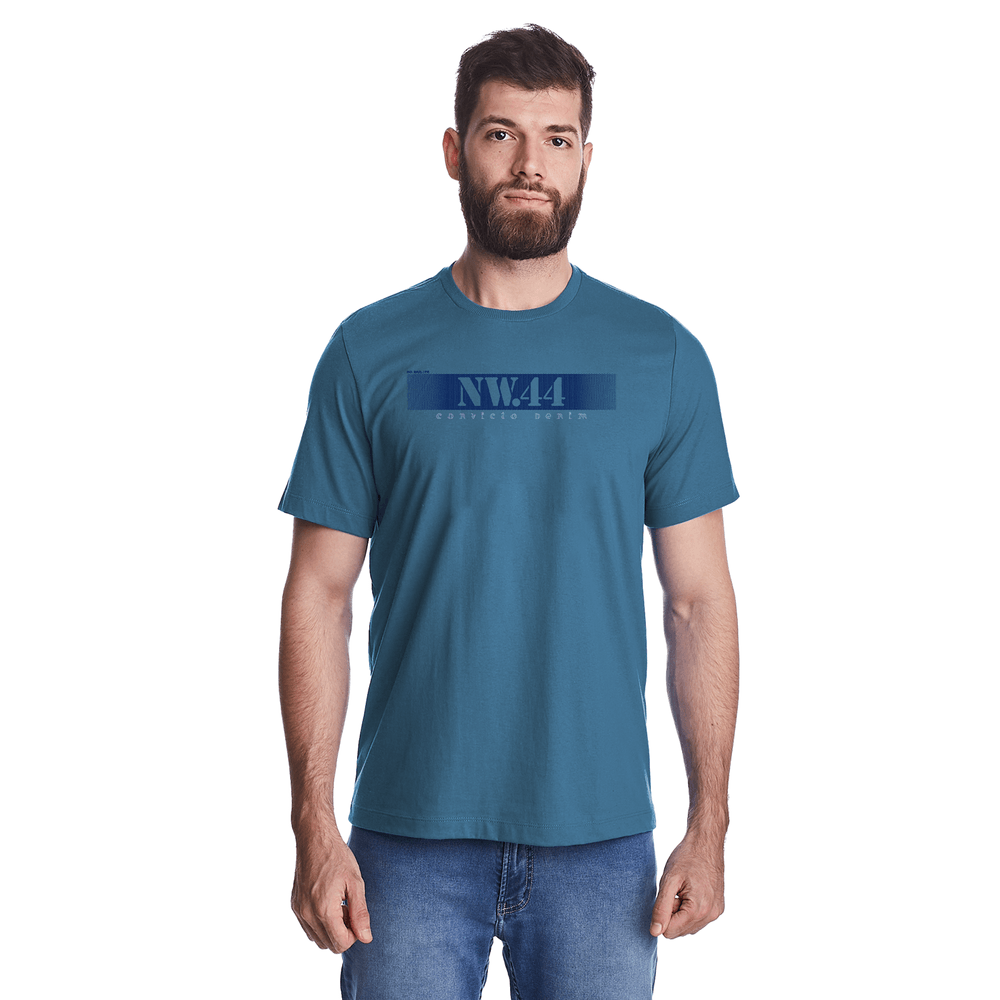 Camiseta-Slim-Masculina-Com-Estampa-Relevo-Convicto